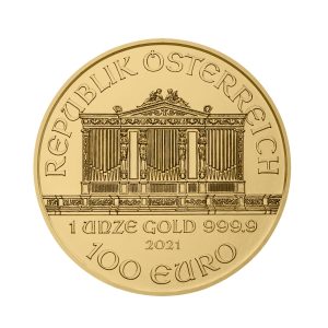 1 unze Gold Wiener Philharmoniker