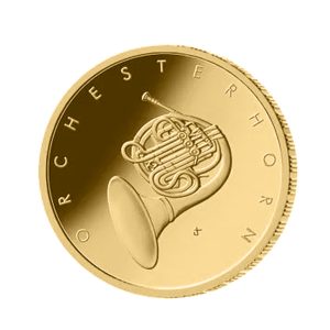 50€ Goldmünze 2020 Orchesterhorn