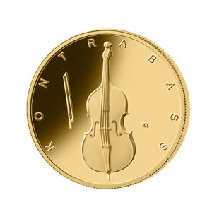 50€ Goldmünze 2018 Kontrabass