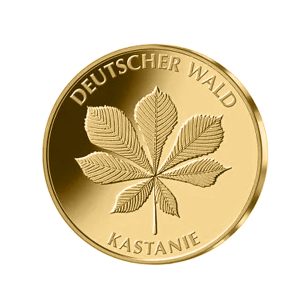 20€ Goldmünze 2014 Kastanie / Deutscher Wald