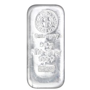 500 Gramm Silberbarren
