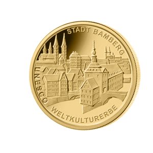 100€ Goldmünze 2004 Bamberg