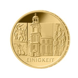 100€ Goldmünze 2020 Einigkeit