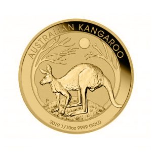 1/10 unze Gold Australian Nugget/Känguru
