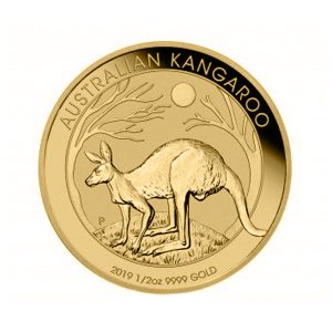1/2 unze Gold Australian Nugget/Känguru