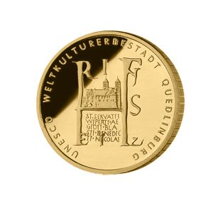 100€ Goldmünze 2003 Quedlinburg
