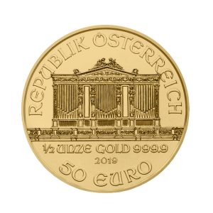 1/2 unze Gold Wiener Philharmoniker