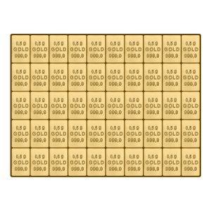 25 Gramm Goldtafelbarren